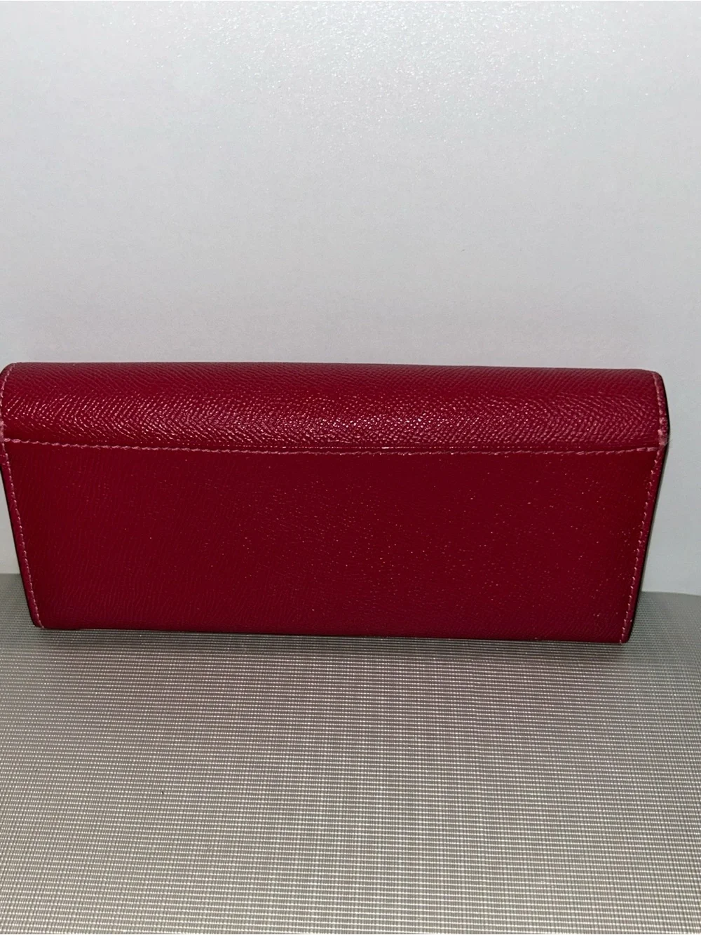 Coach red long wallet